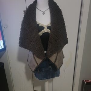Sam Edelman Dark Brown Teddy Jacket